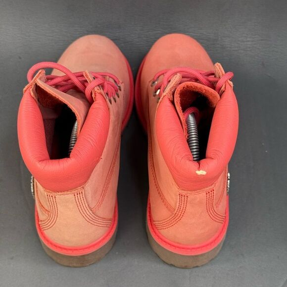 Timberland womens 6" leather Premium Boot shoes size 5 - Picture 5 of 9